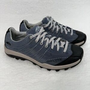 GoLite Footwear Lime Lite Hiking Trail Shoes Women's Sz 7.5 Blue Leather Pawpad